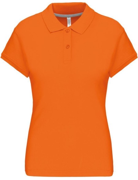 Damen Poloshirt Kariban K242 - Orange L