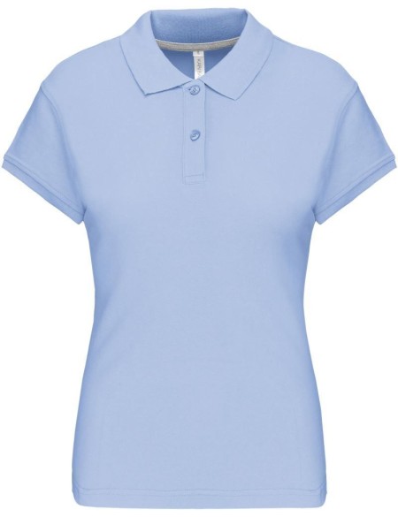Damen-Poloshirt Kariban K242 – Himmelblau S
