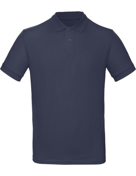 Herren-Poloshirt B+C Inspire Polo – Marineblau L