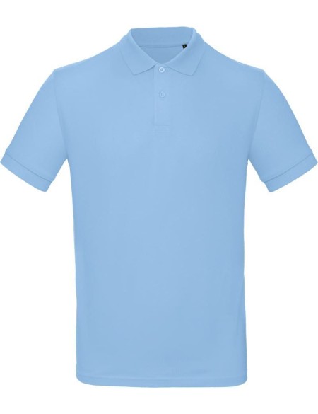 Herren-Poloshirt B+C Inspire Polo – Himmelblau S