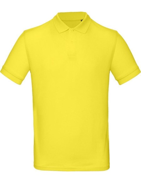 Herren-Poloshirt B+C Inspire Polo – Solargelb L