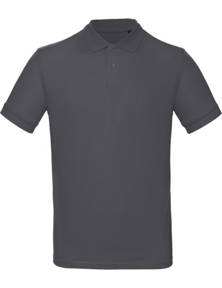 Herren-Poloshirt B+C Inspire Polo – Dunkelgrau XXL
