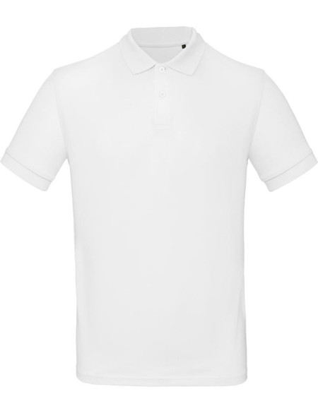Herren-Poloshirt B+C Inspire Polo – Weiß XL