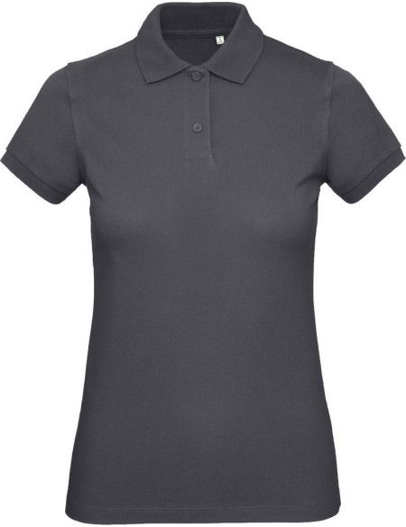 Damen-Poloshirt B+C Inspire Polo - Dunkelgrau S