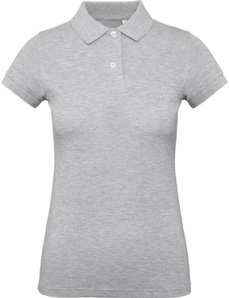 Damen-Poloshirt B+C Inspire Polo – Heather Grey XL