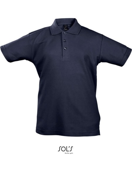 Kinderpoloshirt Summer Kids II - Navy 10 Jahre