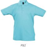Kinderpoloshirt Summer Kids II - Atollblau 4 Jahre