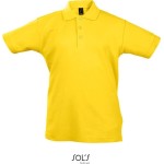 Kinderpoloshirt Summer Kids II - Gelb 6 Jahre