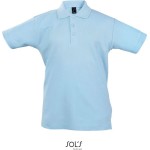 Kinderpoloshirt Summer Kids II – Himmelblau 6 Jahre