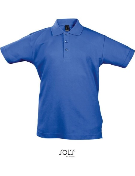 Kinderpoloshirt Summer Kids II – Königsblau 6 Jahre