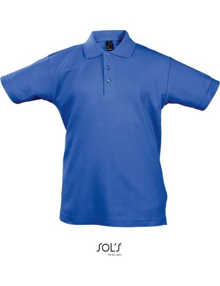 Kinderpoloshirt Summer Kids II – Königsblau 10 Jahre