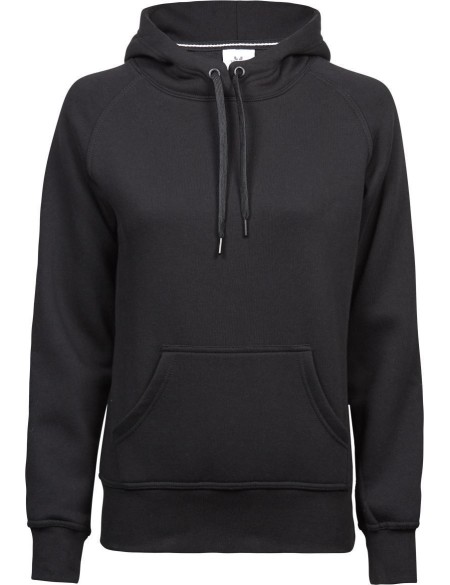 TeeJays 5431 Damen Kapuzenpullover – Schwarz M