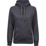Damen Kapuzenpullover TeeJays 5431 - Dunkelgrau M
