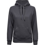 Damen Kapuzenpullover TeeJays 5431 - Dunkelgrau S