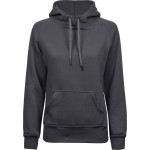 Damen Kapuzenpullover TeeJays 5431 - Dunkelgrau M