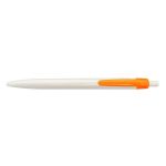 Orangefarbener Lido-Kunststoffstift
