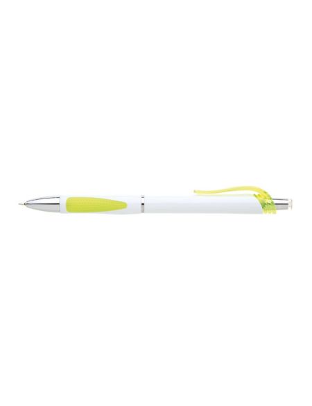 Kunststoff-Kugelschreiber Rane Spitze 0,5 mm hellgrün