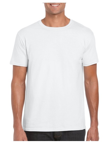 Herren T-Shirt Gildan GI64000 - Weiß S
