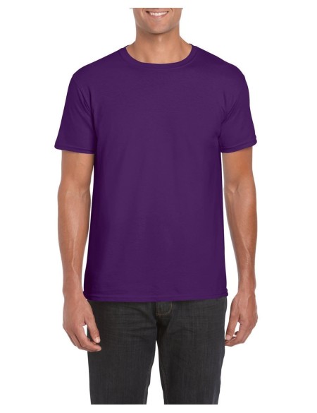 Gildan GI64000 Herren T-Shirt – Lila XL