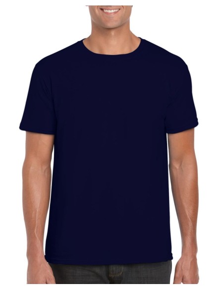 Herren-T-Shirt Gildan GI64000 – Marineblau 5XL