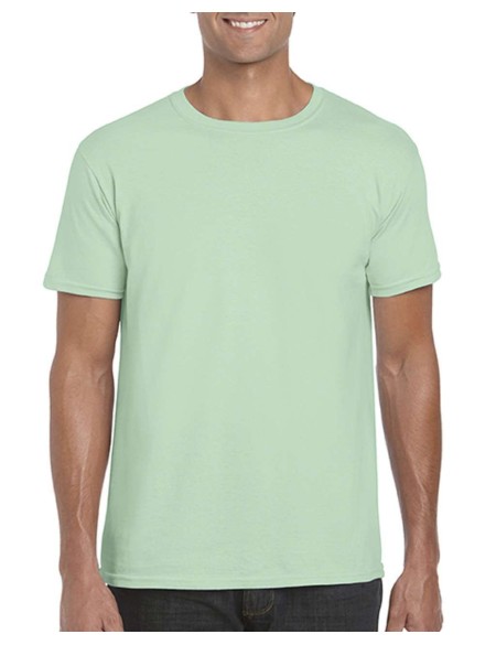 Herren T-Shirt Gildan GI64000 - Mintgrün L
