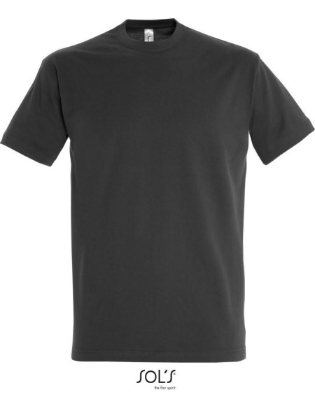 Herren T-Shirt – Imperial – Mausgrau 5XL