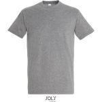 Herren-T-Shirt – Imperial – Grau meliert 5XL