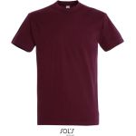 Herren-T-Shirt – Imperial – Burgunderrot 3XL