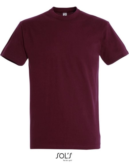 Herren T-Shirt – Imperial – Burgunderrot L